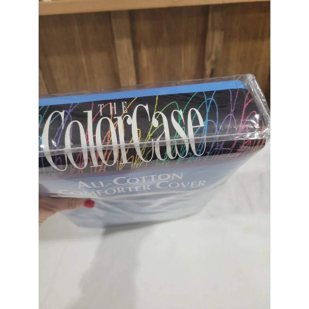 The  Color Case  Cover Comforter  Blue